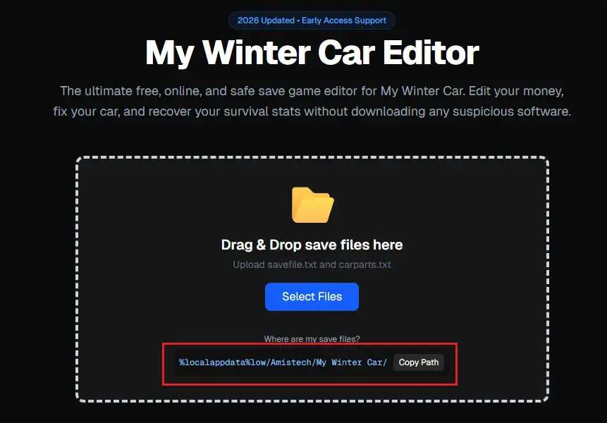 Where is My Winter Car Save File? (2026 Location Guide)